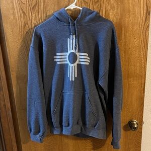 Men’s New Mexico Zia Hoodie Size Medium